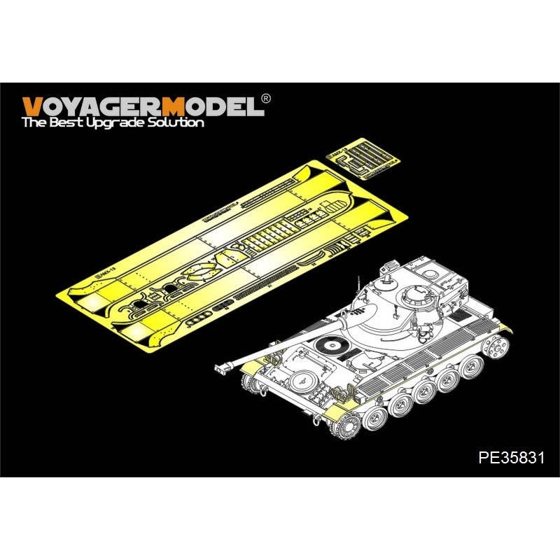 1/35 Modern French AMX-13 Light Tank Fenders (Tamiya)
