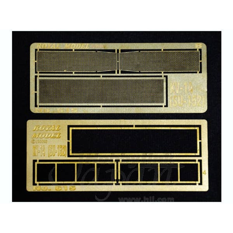 1/35 Photo-Etched Parts Engine Grill Screen for KV-14 (SU-152)