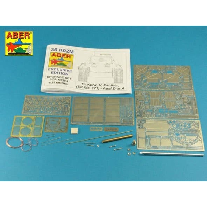 1/35 Pz.Kpfw. V Ausf.D & A (Sd.Kfz.171) Panther (For MENG)