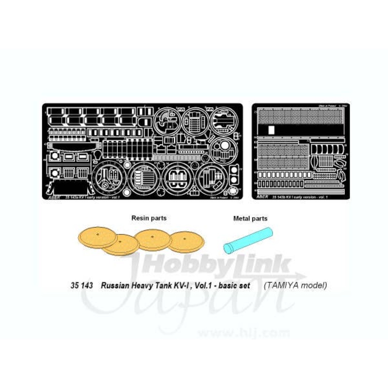 1/35 Russian Heavy Tank KV-I Vol.1 Basic Set (for Tamiya)