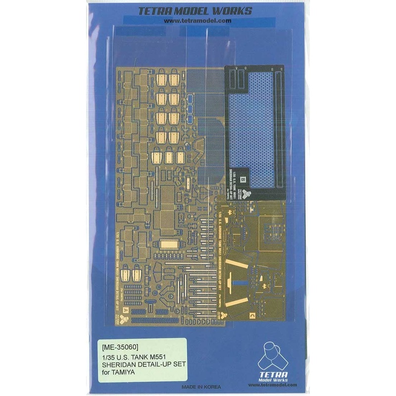 1/35 U.S. Airborne Tank M551 Sheridan Detail-Up Set (for Tamiya)