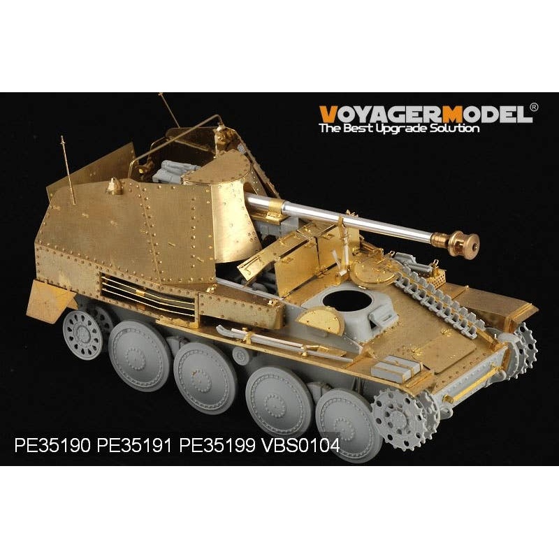 1/35 WWII German Marder III Ausf.M Initial Production UpPEr Hull (For DRAGON)