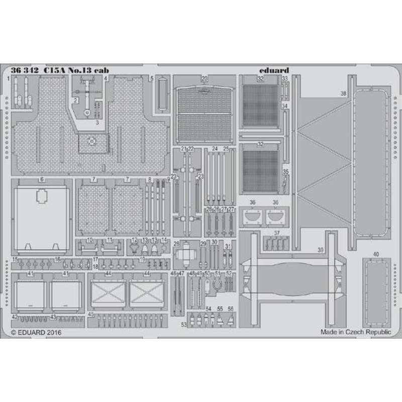 1/35 C15A No.13 Cab (IBG)
