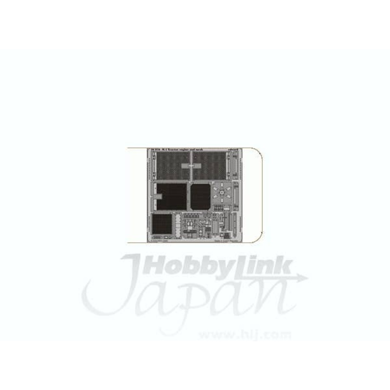 1/35 M-4 Tractor engine and mesh (for Hobby Boss)