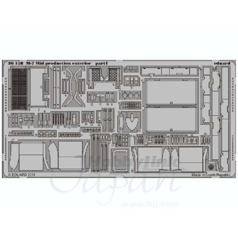 1/35 M-7 Mid Production Exterior (for Dragon)