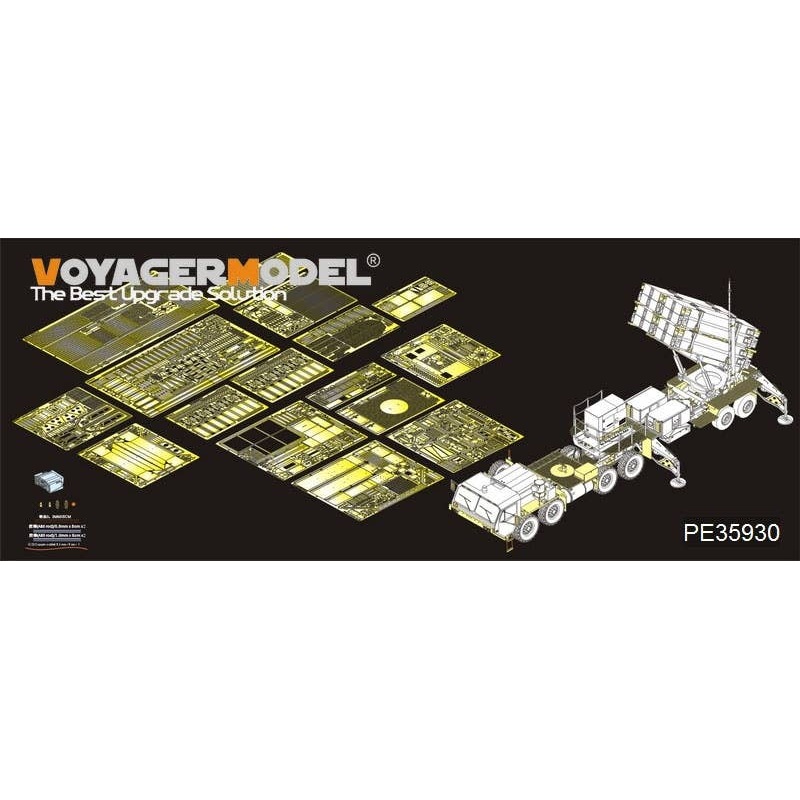 1/35 Modern U.S. M983 w/MIM-104F Patriot SAM System PAC-3 Basic Parts for TRUMPETER