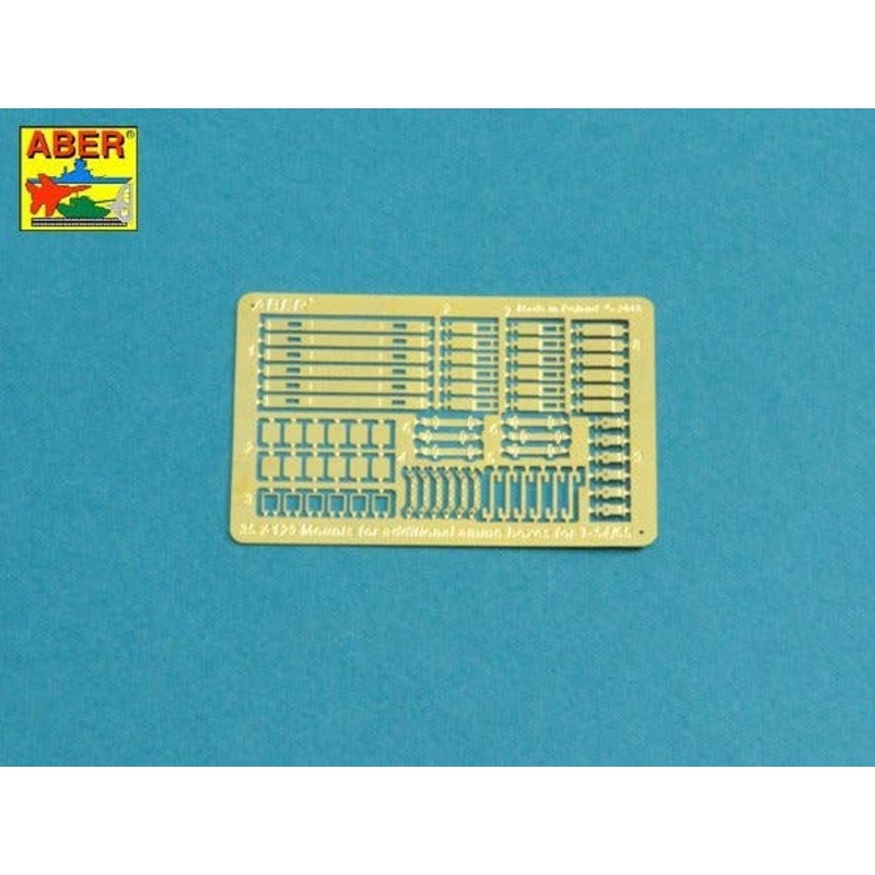 1/35 Mounts for Additional Ammunition boxes used on Soviet Tank (T-54/T-55 or T-62)