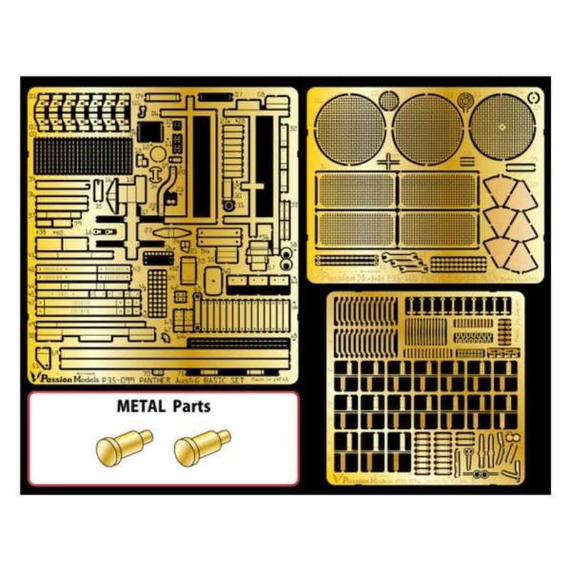 1/35 Panther Ausf.G PE Etching Set