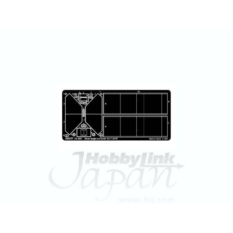 1/35 Rear Large Fuel Tanks for T-34/76