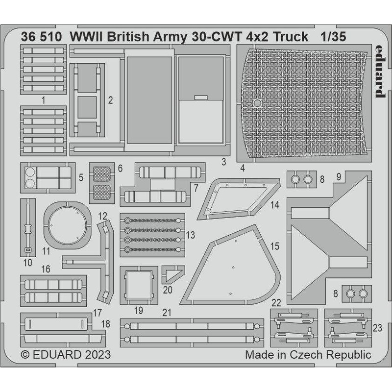 1/35 WWII British Army 30-CWT 4x2 Truck (for AIRFIX)