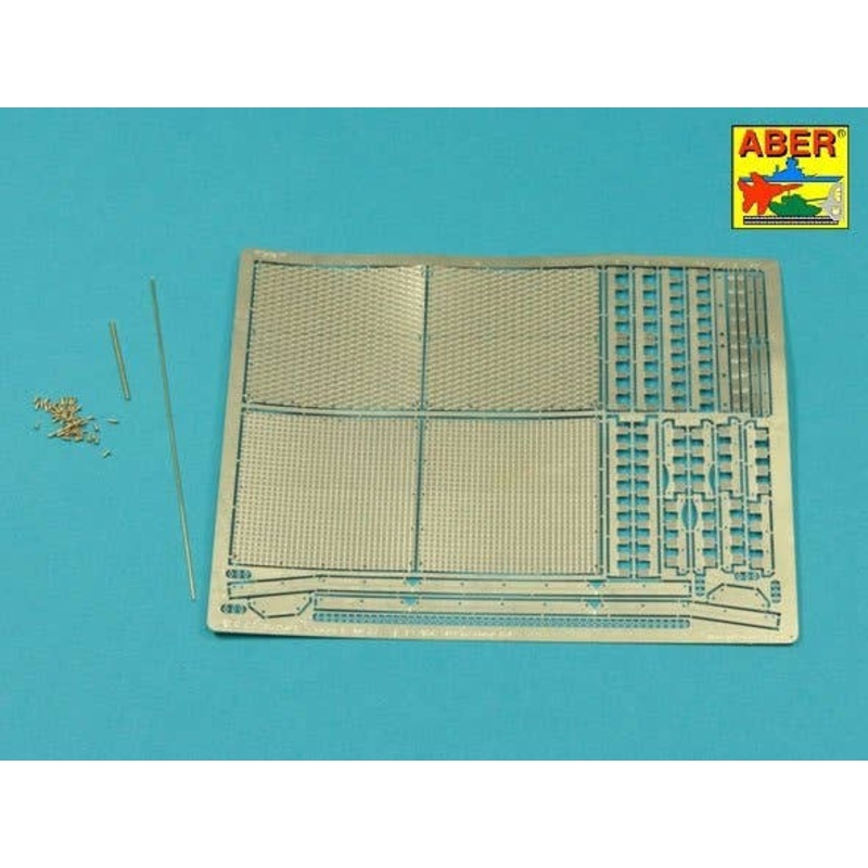 1/16 Tiger I, E Tunisia 501 abt. Front Mud Flaps (For Tamiya)