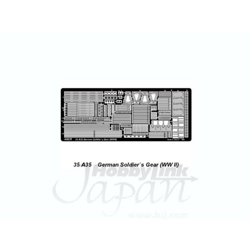 1/35 German Soldier's Gear (WWII)