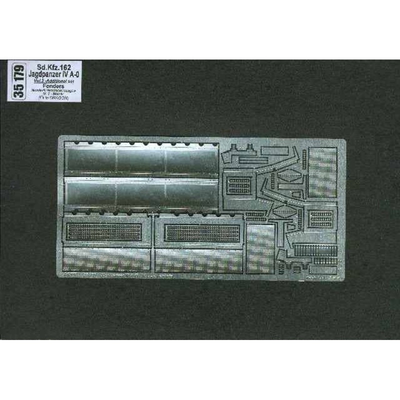 1/35 Sd.Kfz.162 JagdpanzerIVA-0-Vol.2-Add. Set-Fenders (For Dragon)