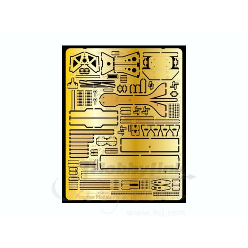 1/35 US Willys MB Photo-Etched Parts Set Revised Version (for Tamiya)