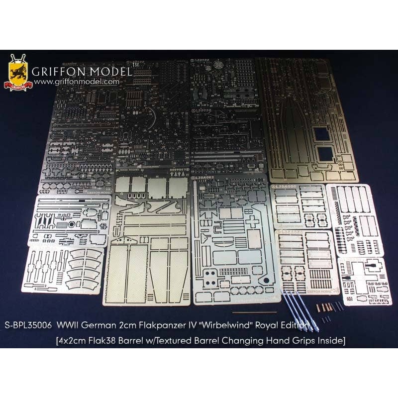1/35 WWII German 2cm Flakpanzer IV Wirbelwind Royal Edition
