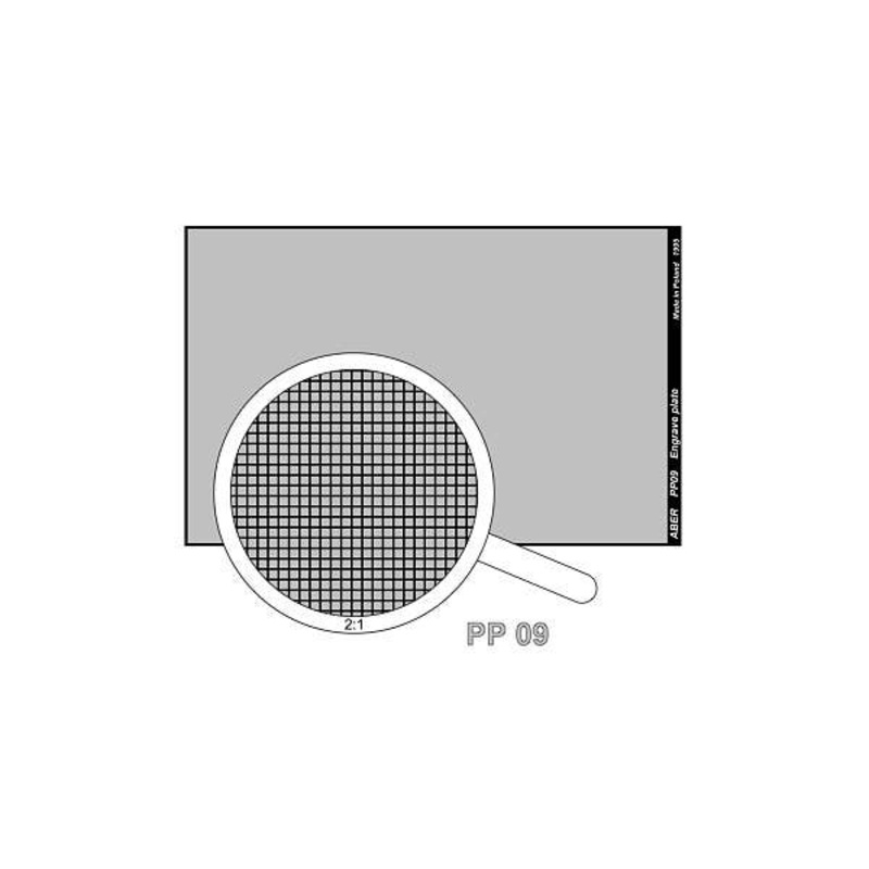 Engraved Plate No. 9 (90x60mm) Non-Skid Plate