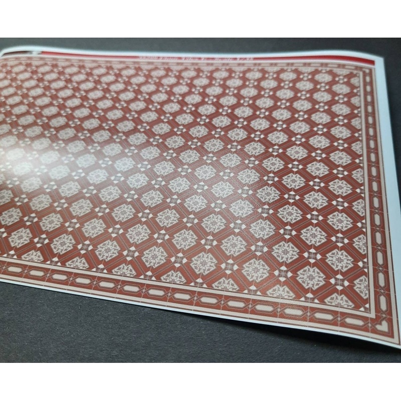 1/35 Floor Tile Sheet E Moroccan Tile Style