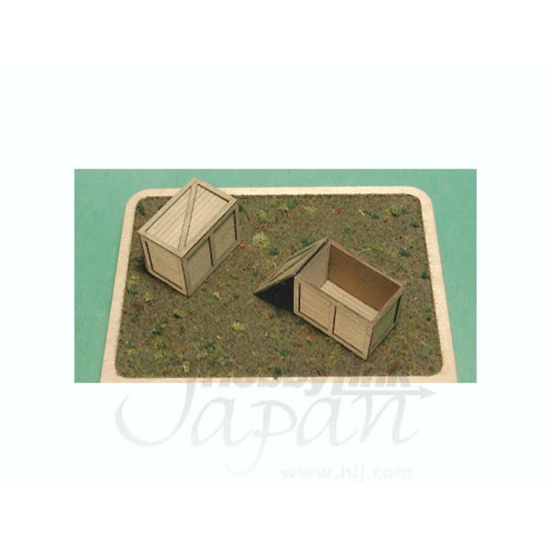 1/35 Planked Crates #1 (2pcs)