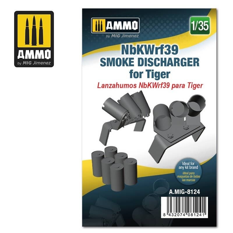 1/35 Smoke Discharger For German Tiger Tank (Nbkwrf39)