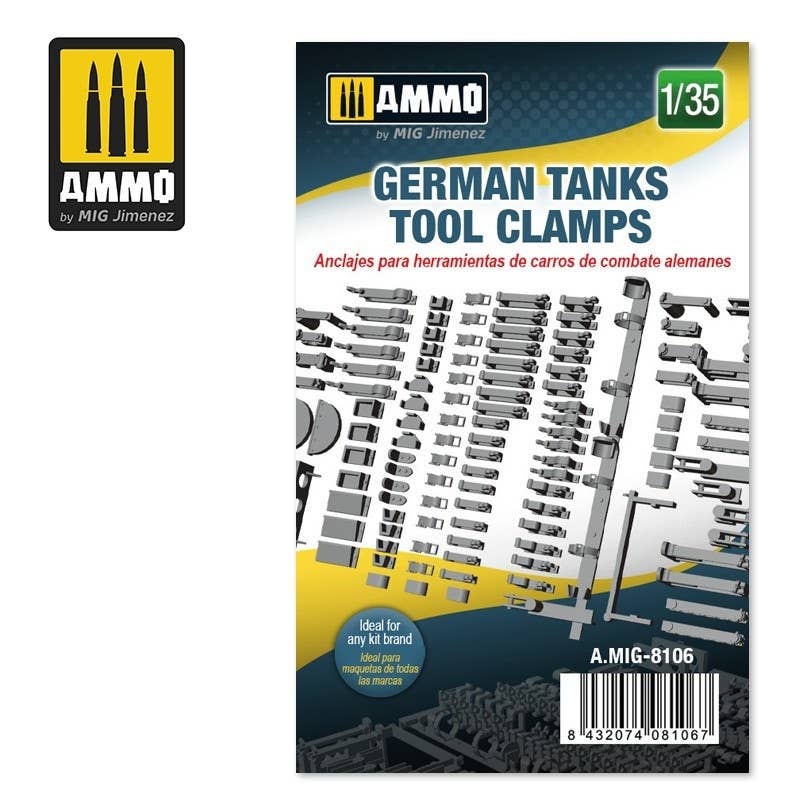 1/35 Tool Clamp for German Tanks