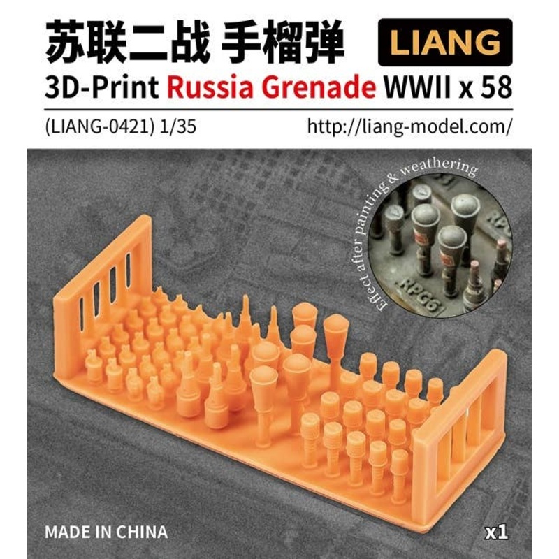 1/35 WW.II Russian Army Grenade