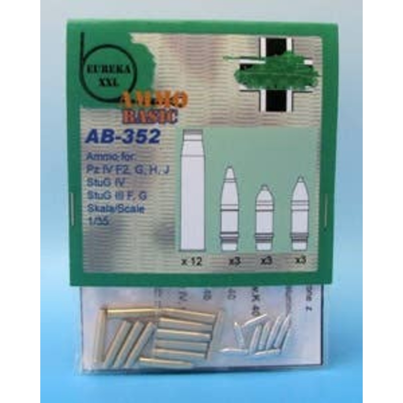 1/35 WWII Germany 7.5cm Kw.K.40 / Stu.K.40L / 43 & L / 48 Smoke Grenade Set for Artillery