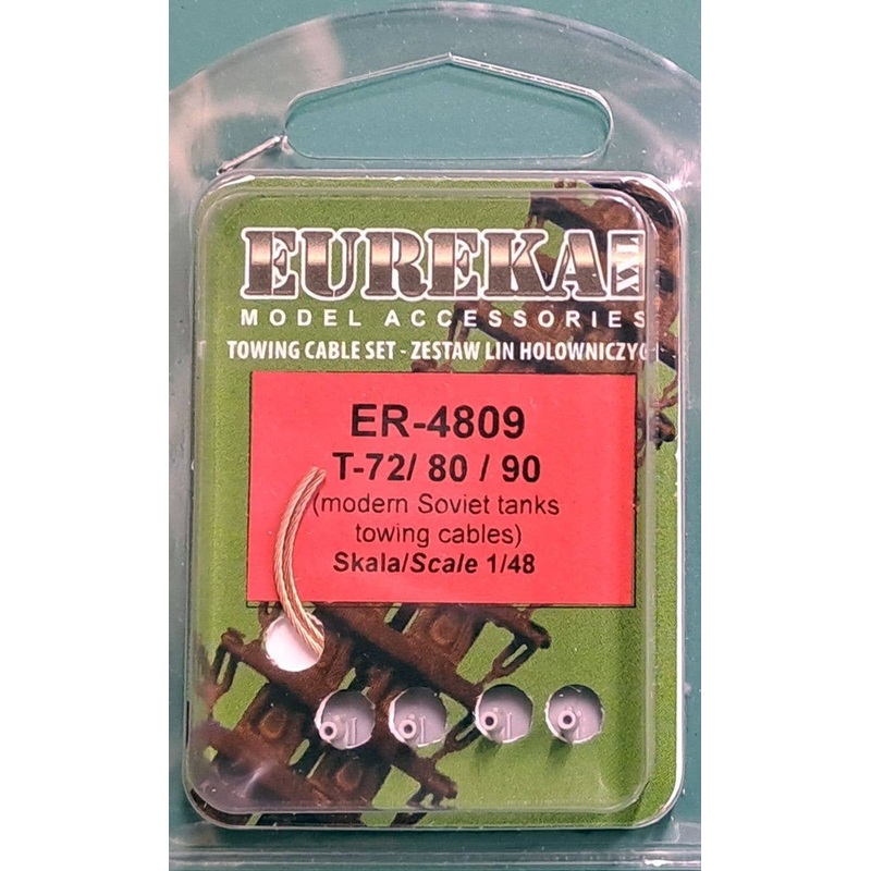 1/48 Modern Russian/Soviet Modern Tank (T-72/T-80/T-90) Traction Cable Set