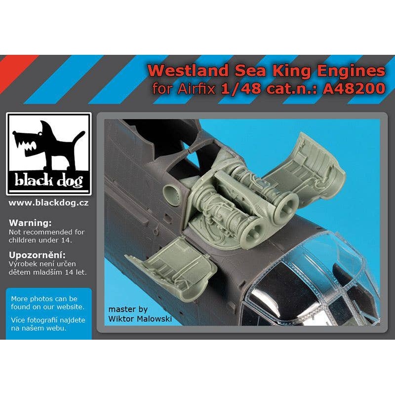 1/48 Westland Sea King engines