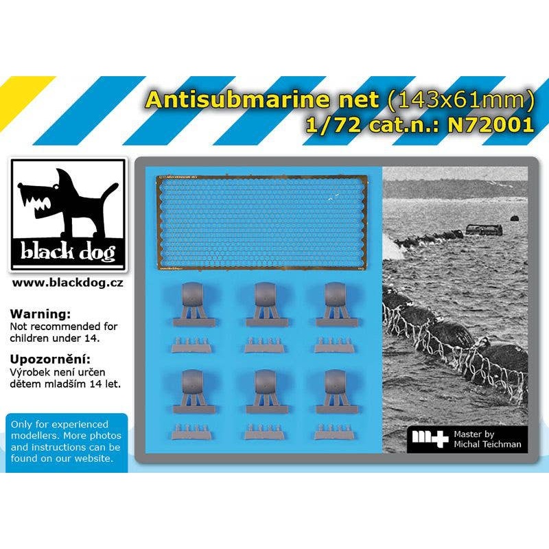1/72 Antisubmarine  net    143x61 mm