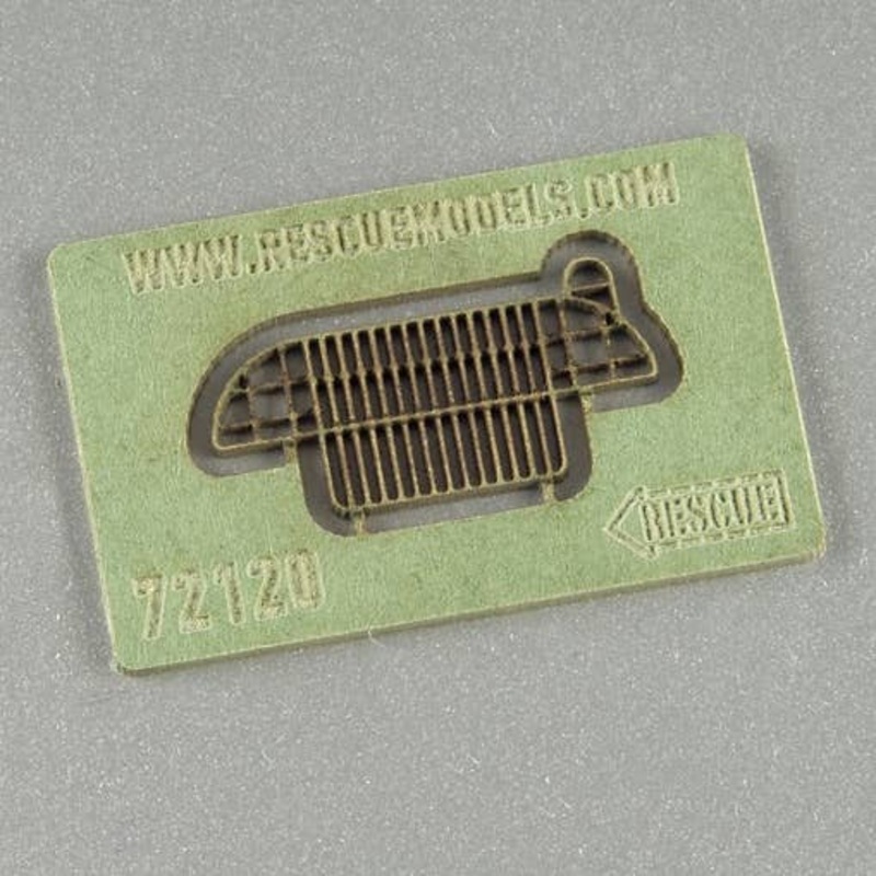 1/72 Chevrolet M6 Front Grill With Blackout Light (for Airfix)