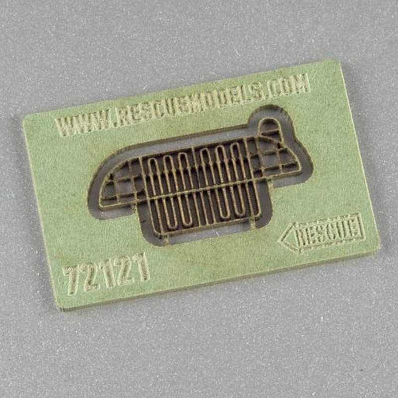 1/72 Chevrolet M6 Rounded Front Grill With Blackout Light (for Airfix)