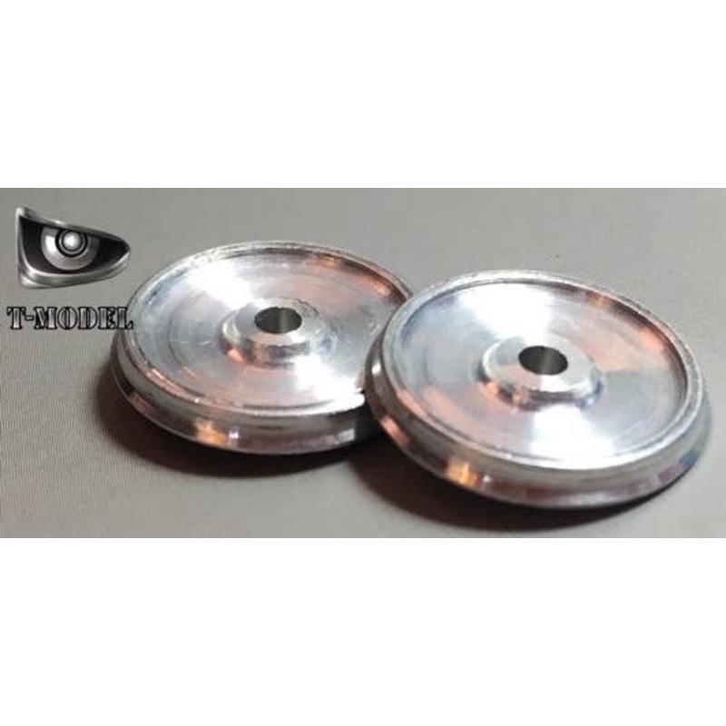 1/72 German 80t Type SSyms Schwerer Platformwagen Metal Wheel Set (12pcs)
