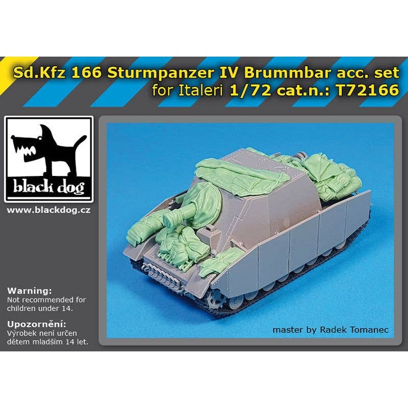 1/72 SD Kfz.166 Sturmpanzer IV Brummbar acc. Set