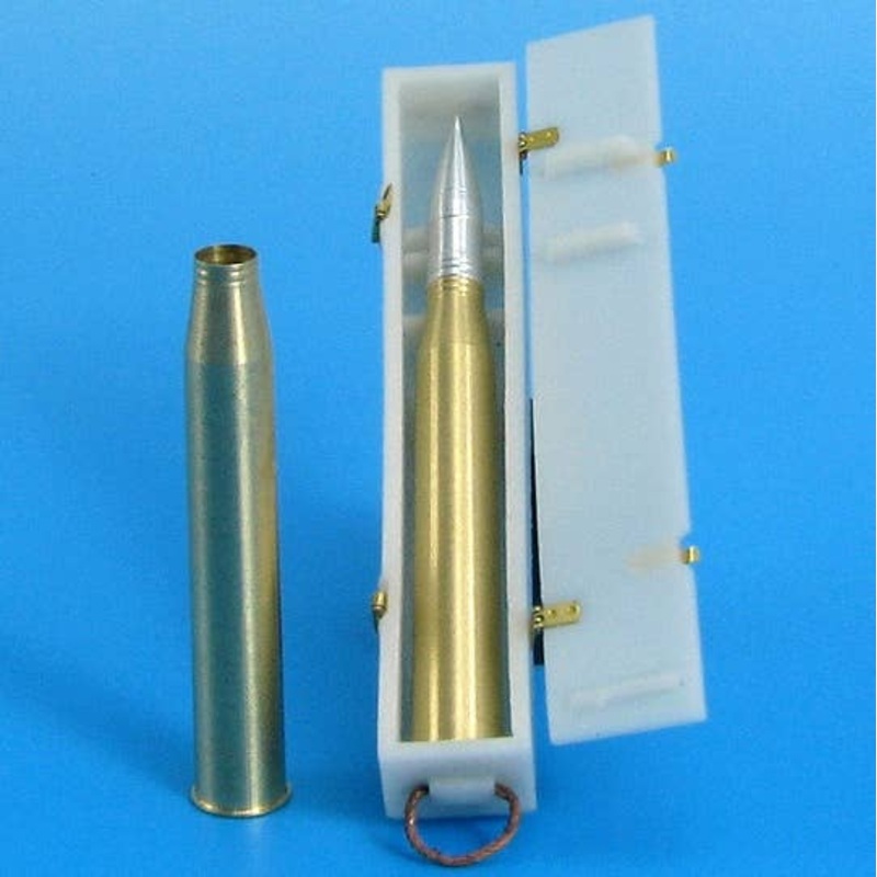 1/35 8.8 cm Gr.Patr.39 Hl Kw.K.43 HEAT Shell, Ammunition Box Set (for Hornisse / Nashorn, TigerII, Jagdtiger, Elephant, Ferdinand)