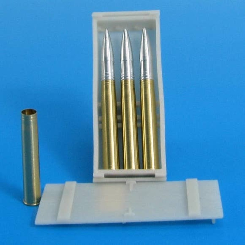 1/35 8.8 cm Sprgr.Patr.L / 4,5 Kw.K.36 HE Shell, Ammo Box Set (for Tiger I)