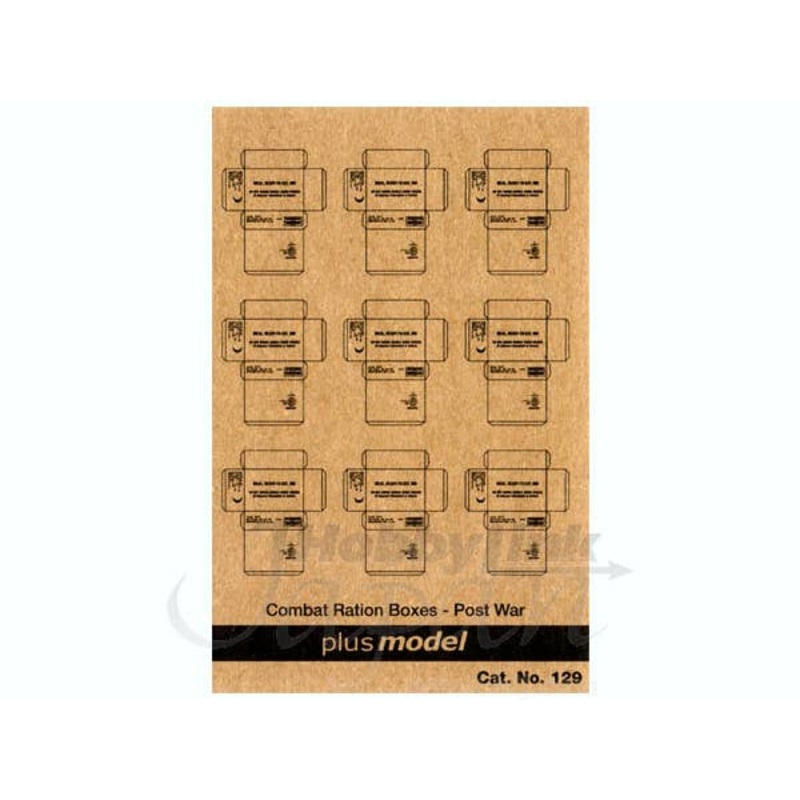 1/35 Combat Ration Boxes - Post War