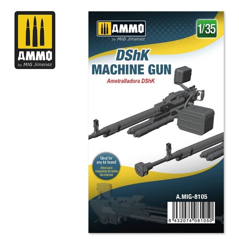 1/35 Dshk Heavy Machine Gun