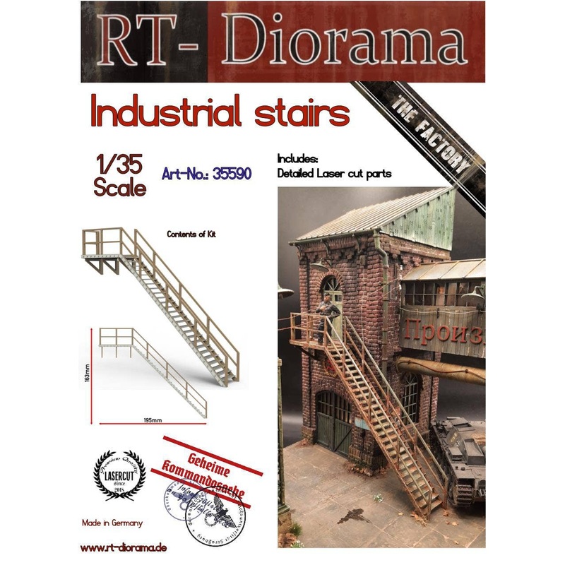 1/35 Industrial Stairs
