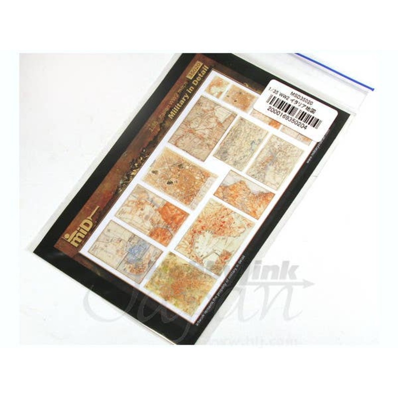 1/35 Italian WWII Maps