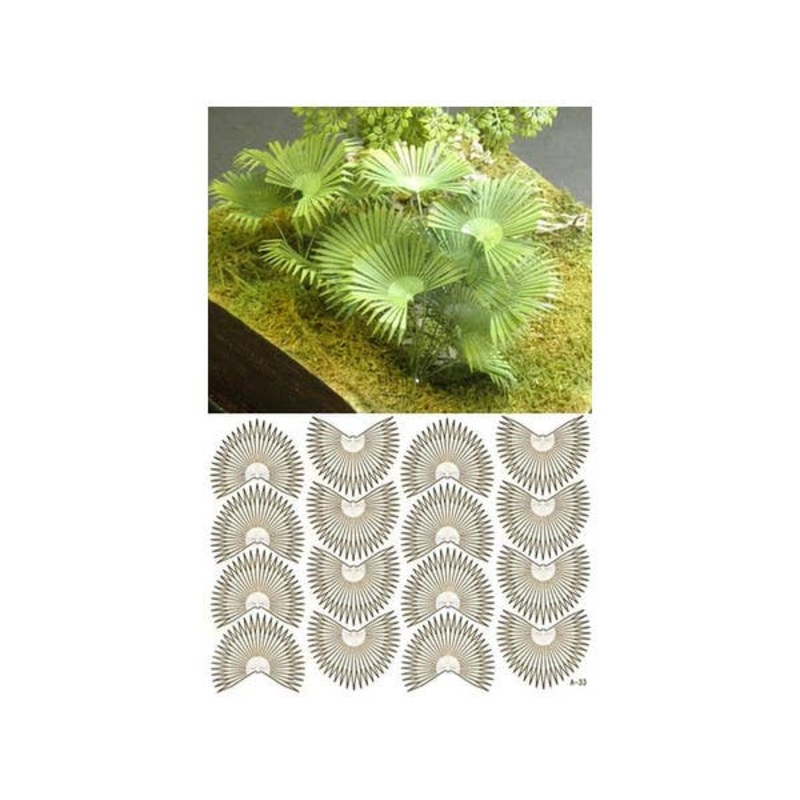 1/35 Livistona Chinensis (Chinese Fan Palm) Paper Plant Kit
