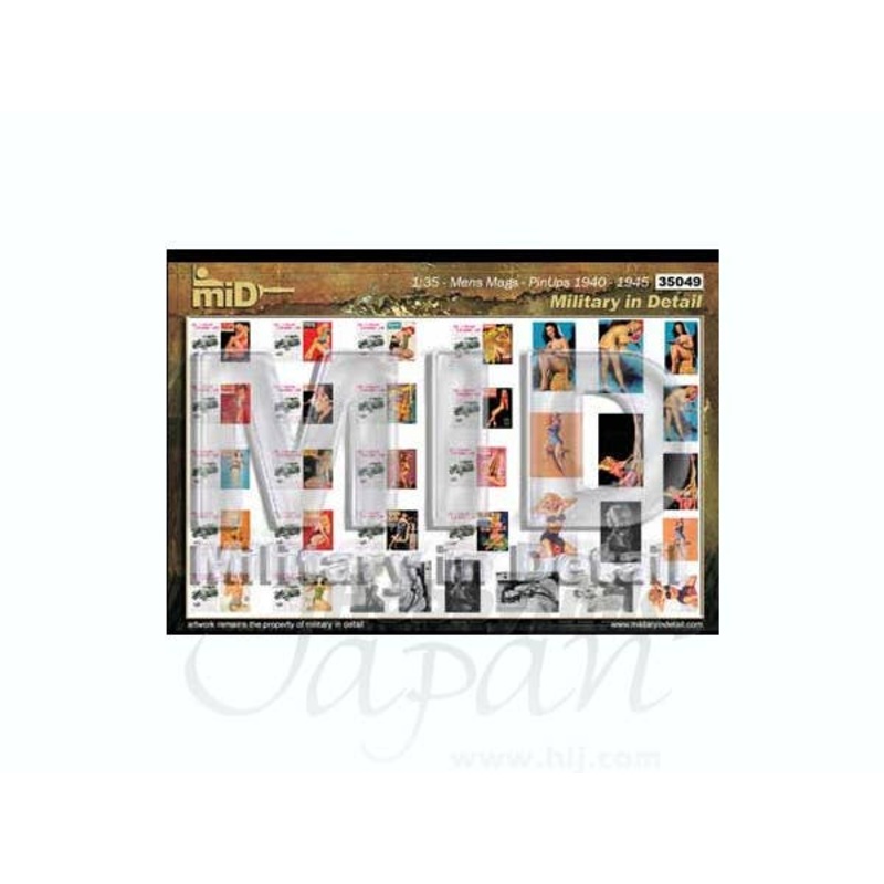 1/35 Men's Magazine Covers & Pin-Ups 1940-1945