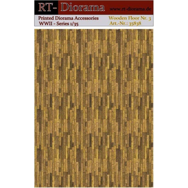 1/35 Printed Accesories: Wooden Floor Nr.3