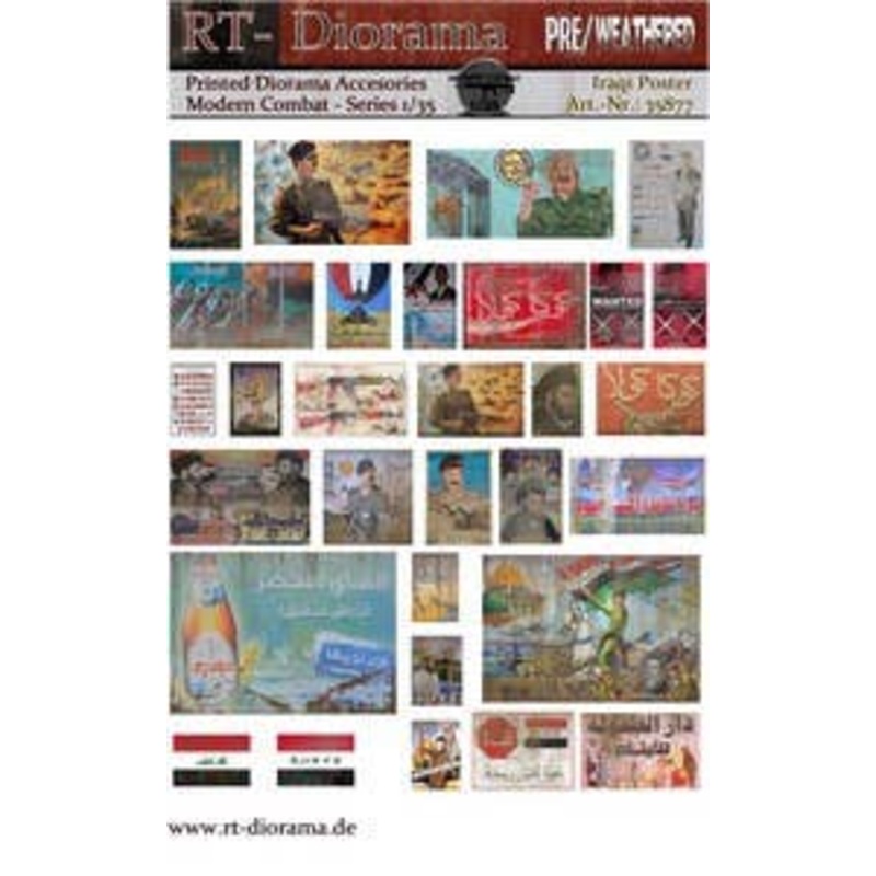 1/35 Printed Accessories Iraqi Posters