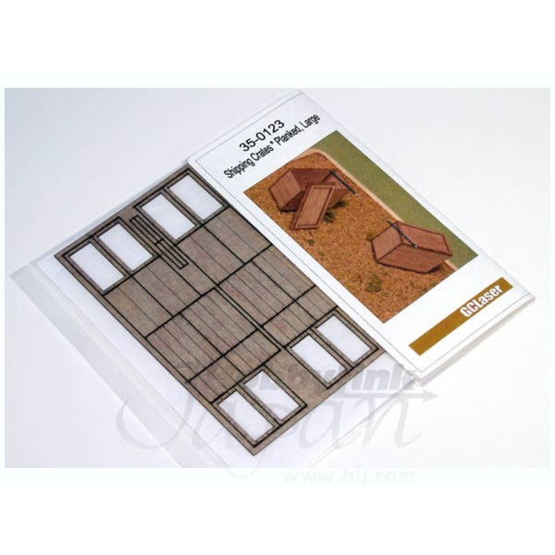 1/35 Shipping Crates Planked Large (2pcs)