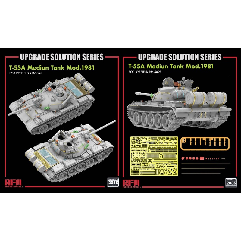 1/35 Upgrade set for 5098 T-55A