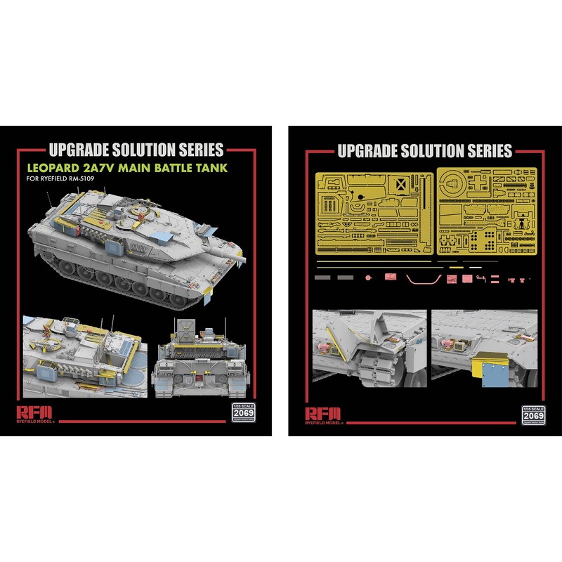 1/35 Upgrade Set for 5109 Leopard 2A7V