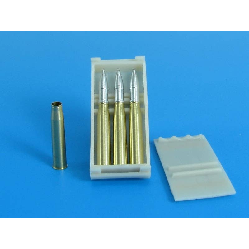 1/35 WWII Germany 7.5cm Kw.K.40 / Stu.K.40L / 43 & L / 48 Smoke Grenade Set for Guns with Wooden Box