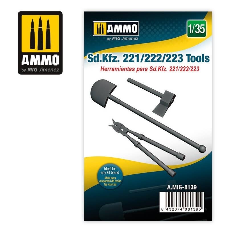 In-Vehicle Tool Set for Sd.Kfz.221/222/223
