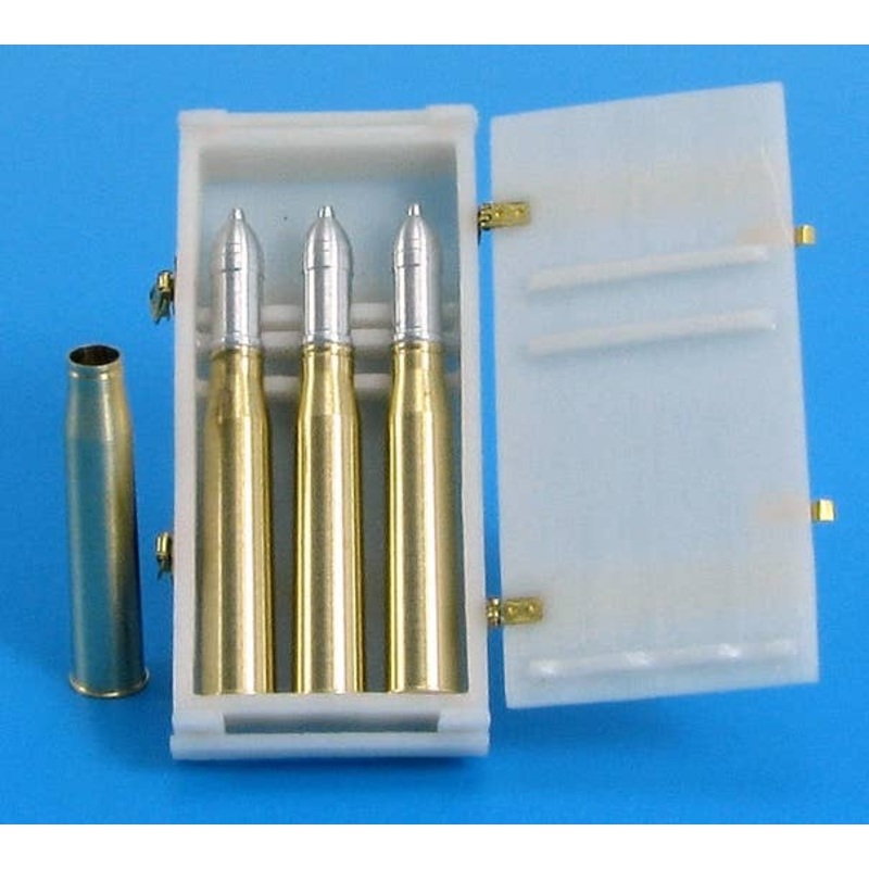 1/35 7.5 cm Gr.Patr.38 Hl / B Kw.K.40/Stu.K.40 L / 43, L / 48 HEAT Shell, Ammunition Box Set (Long Barrel III Assault Gun, Long Barrel IV Tank for Each type)