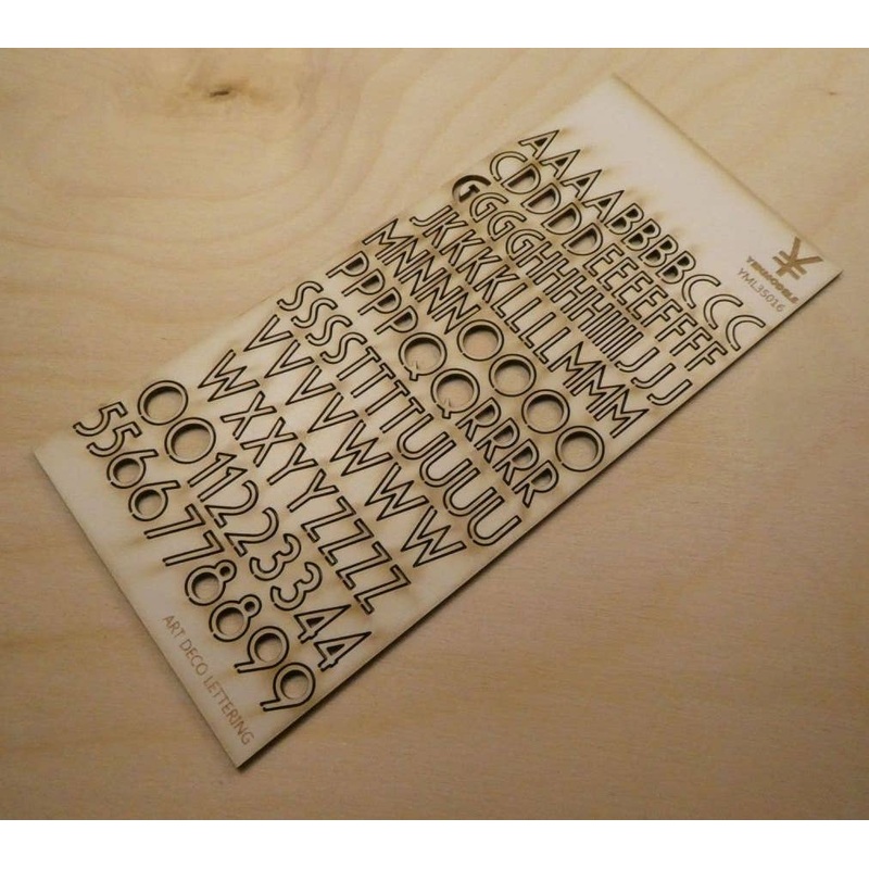 1/35 Art Deco Lettering
